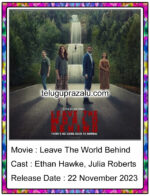 Leave The World Behind