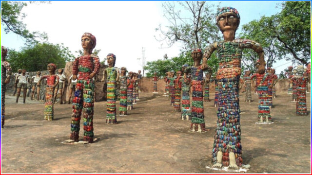 3.Rock Garden, Chandigarh